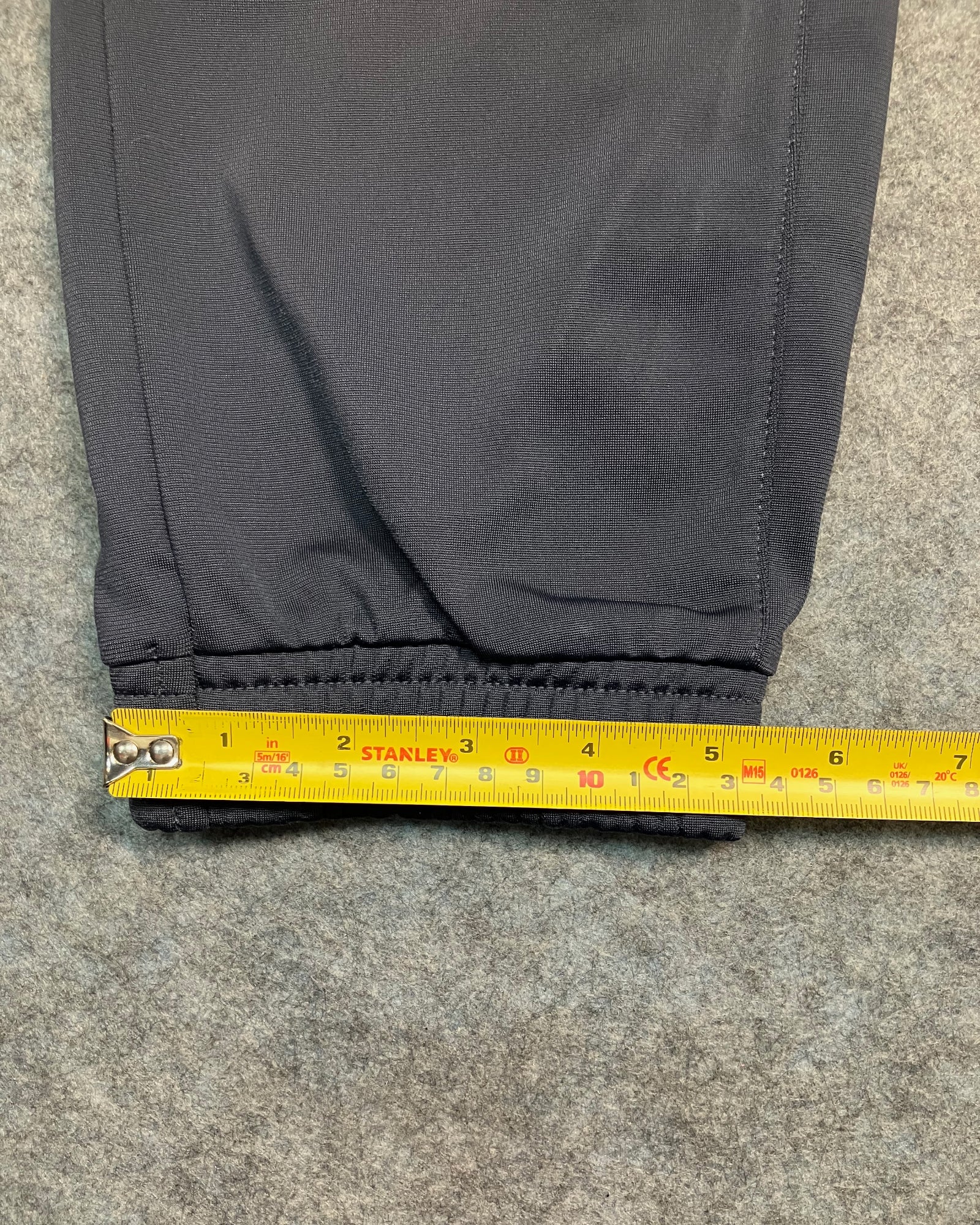blue polyester jogger pants