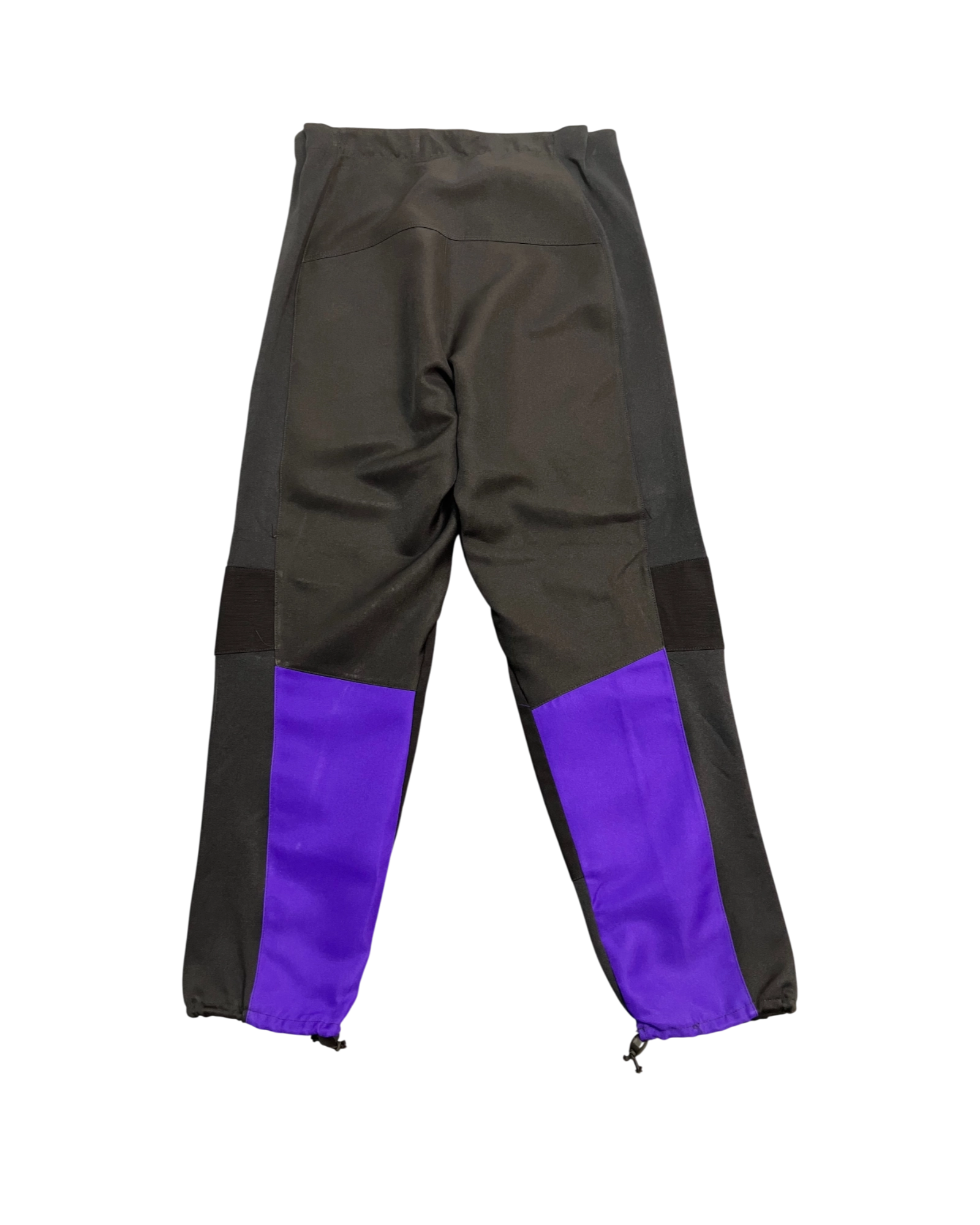 black regular biker-pants