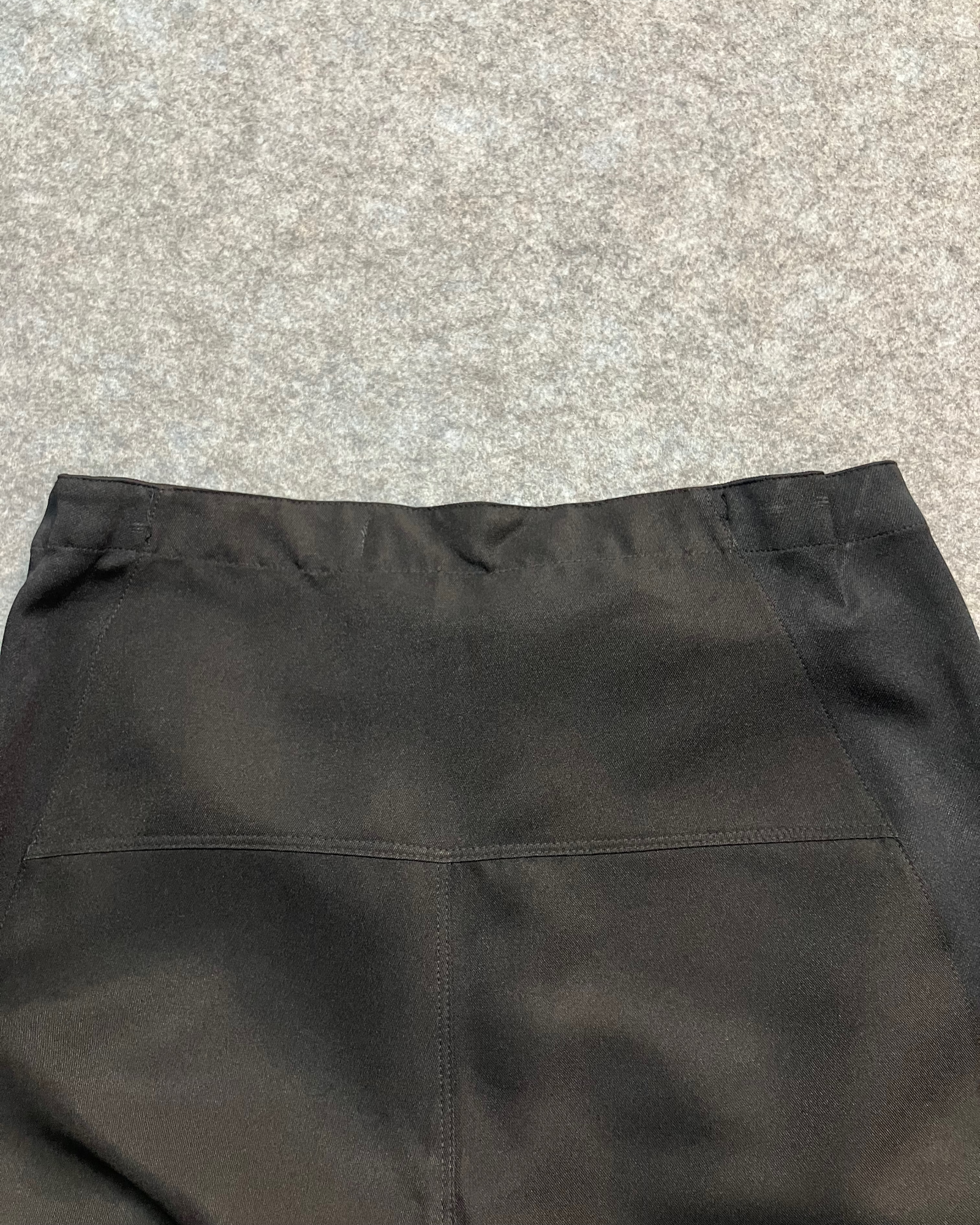 black regular biker-pants