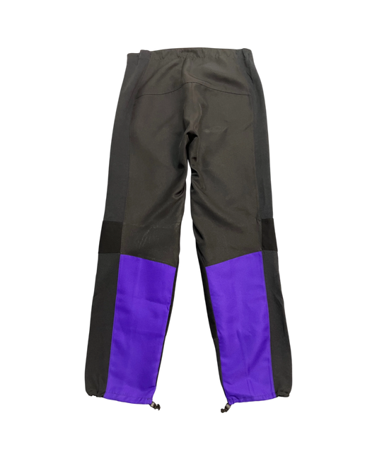 black regular biker-pants