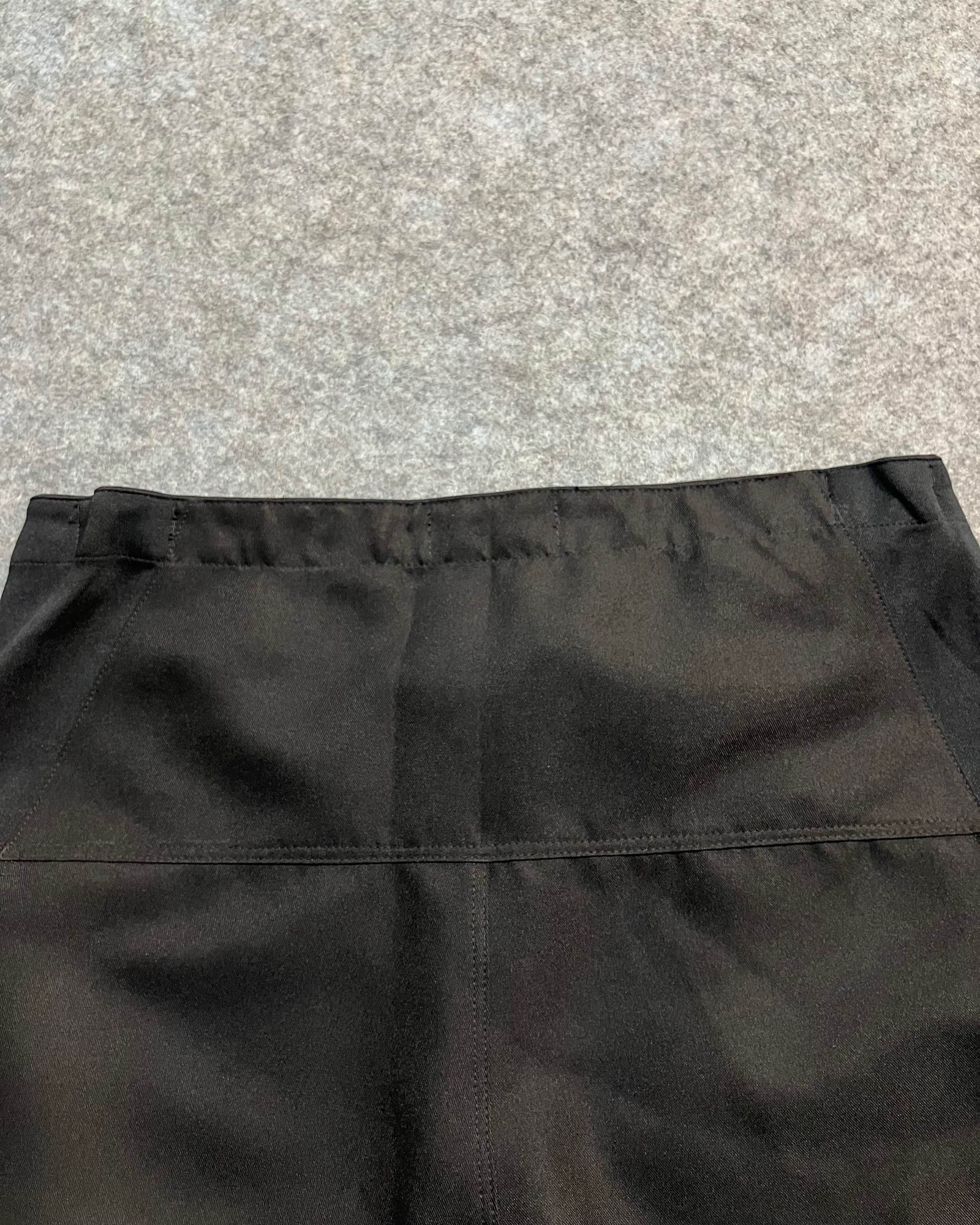 black regular biker-pants