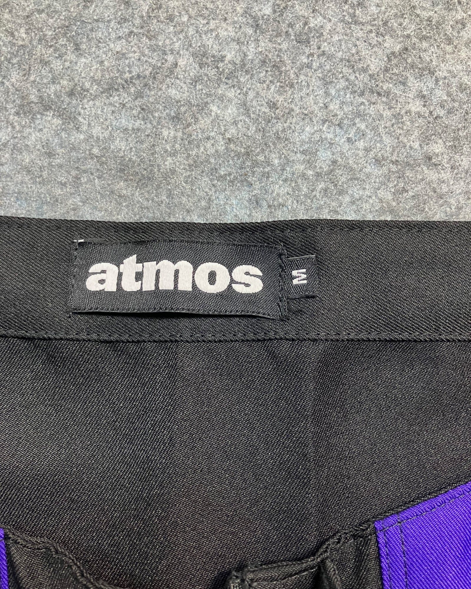 black regular biker-pants