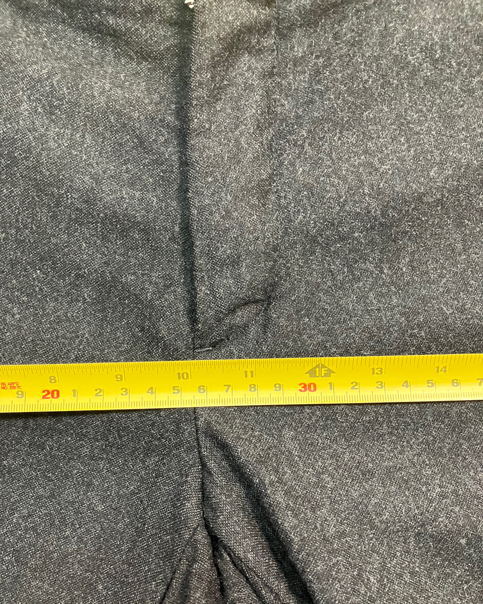 black straight trousers