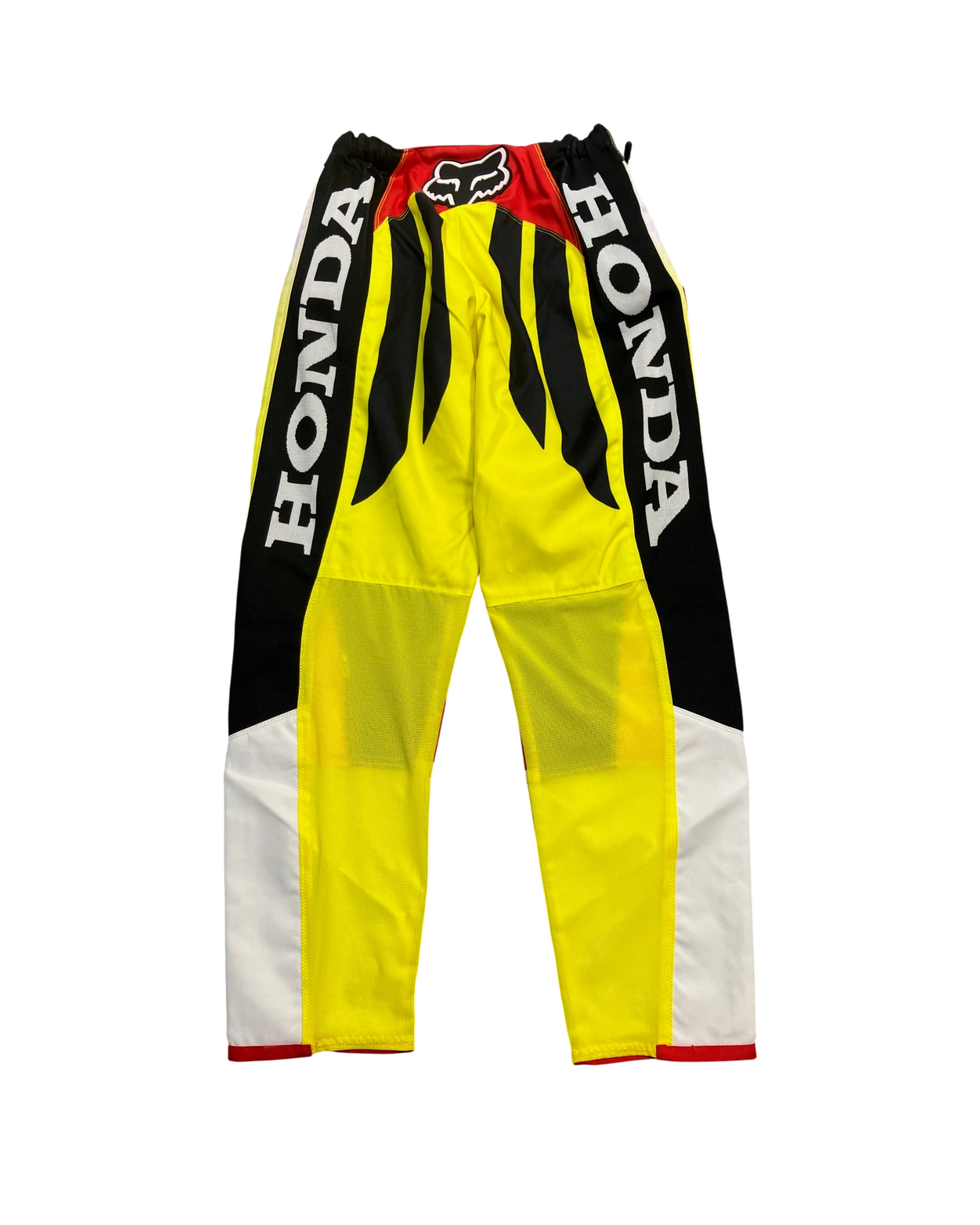 red yellow biker-pants