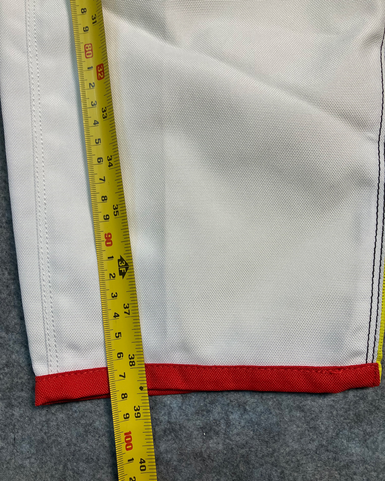 red yellow biker-pants