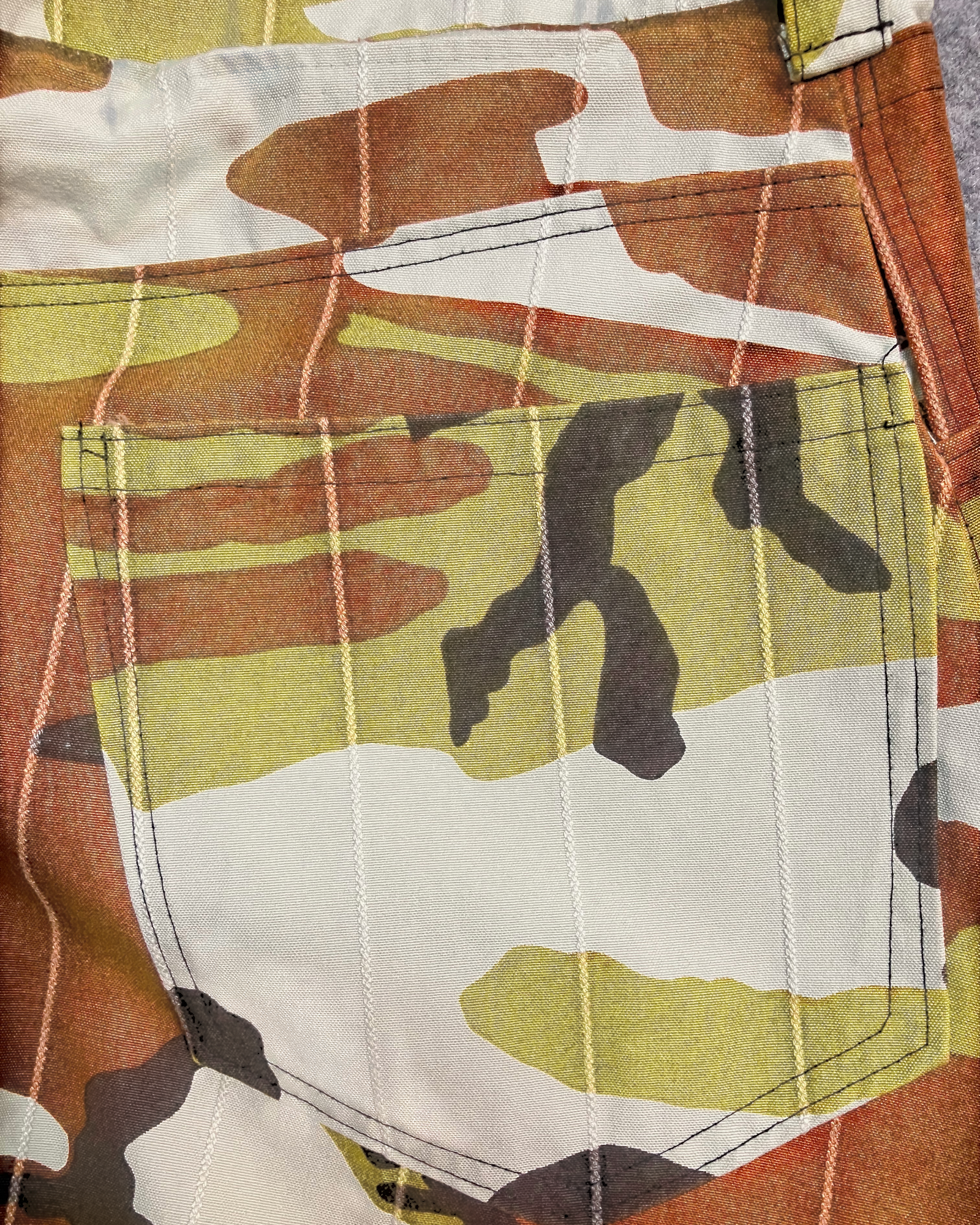 brown camo balloon-pants