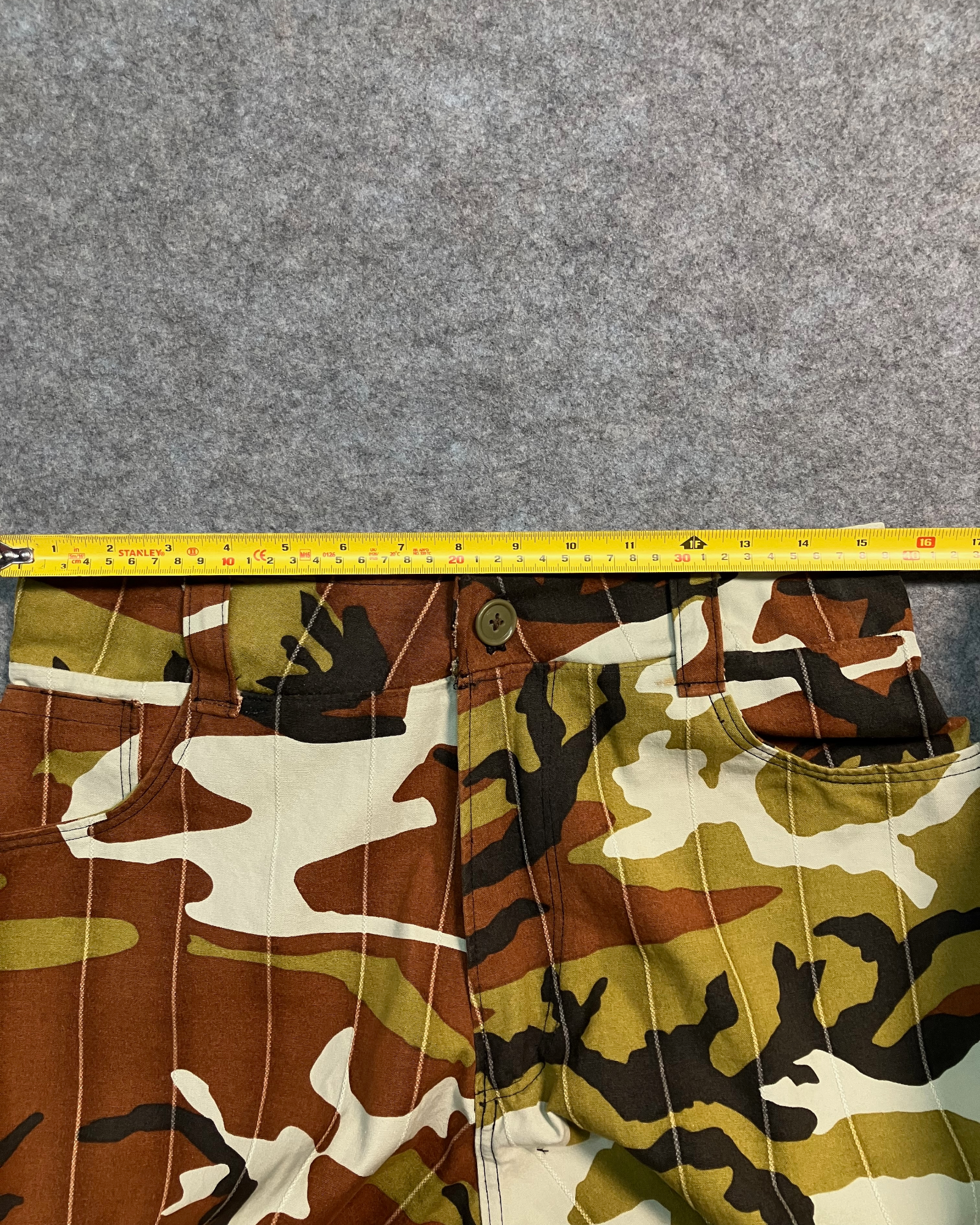 brown camo balloon-pants