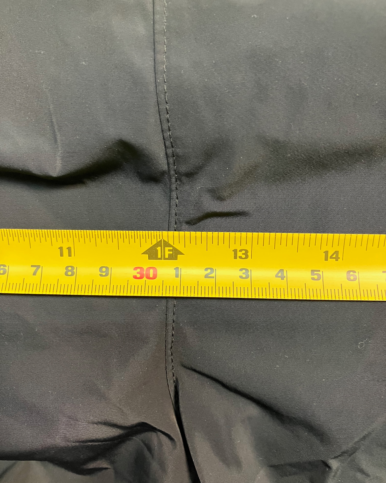 black layer jumbo pants