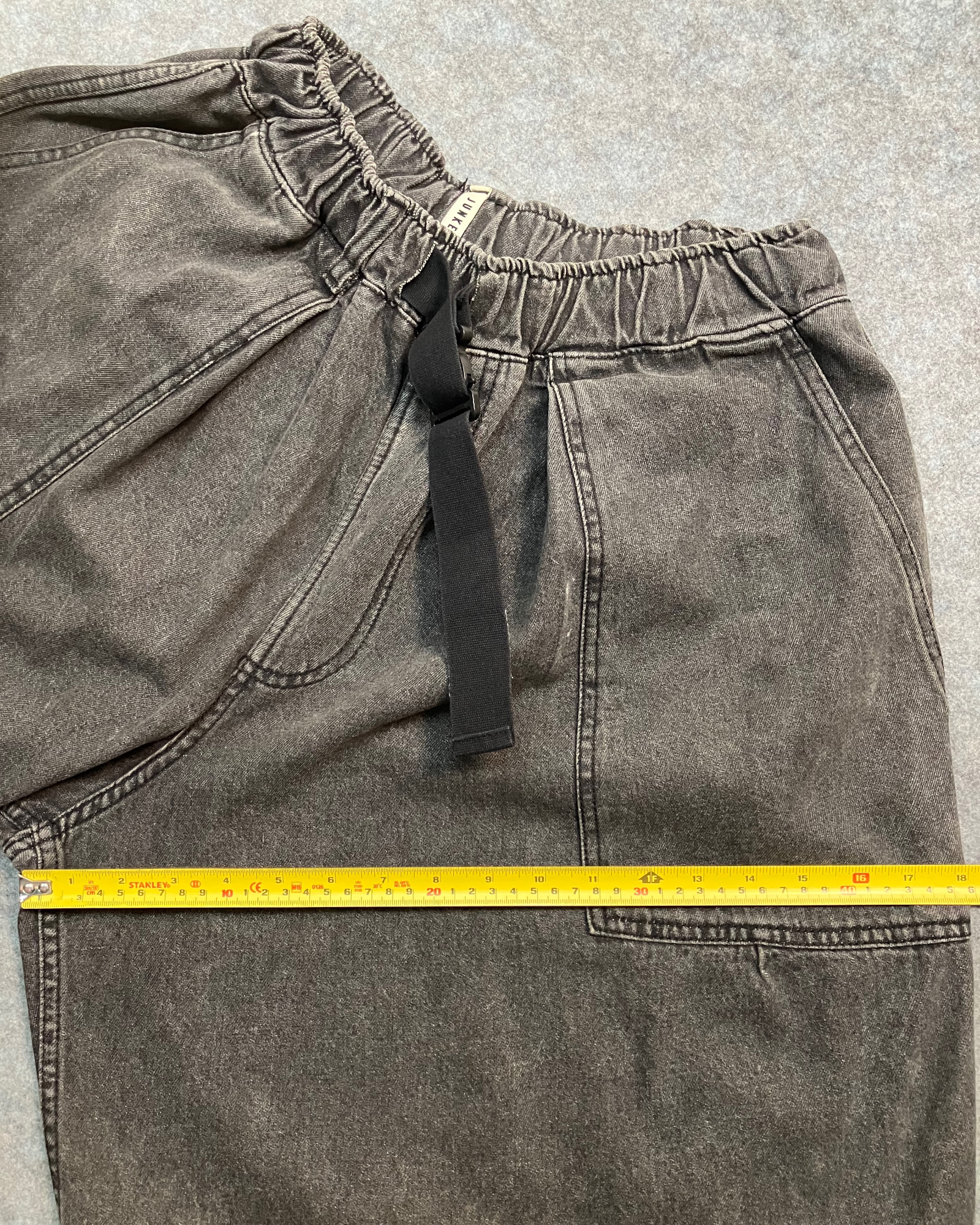 black distressed shorts